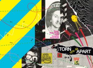 A graphic collage of new wave and punk posters