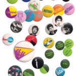 Assorted Buzzcocks buttons/badges