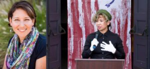 Headshots of Evelyn Serrano and Kim Ye.