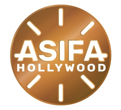 Golden circular ASIFA-Hollywood logo