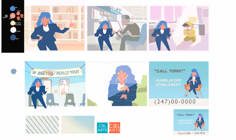Lawsuit color script | Nico Baidan