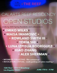 Poster of The Reef's Open Studios