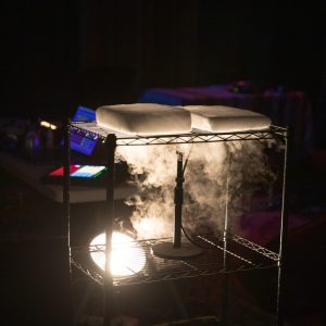 Instrument setup by Davy Sumner (CalArts MFA 16). | Photo courtesy of the artist.