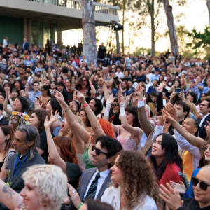 Seen at CalArts 2025 graduation. | Photo: Rafael Hernandez